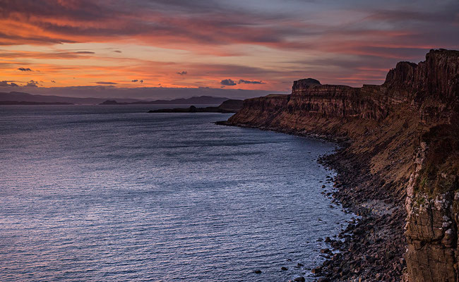 Kilt Rock, Blick auf die Ostküste der Isle of Skye