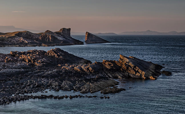 Clachtoll Beach, Split Rock