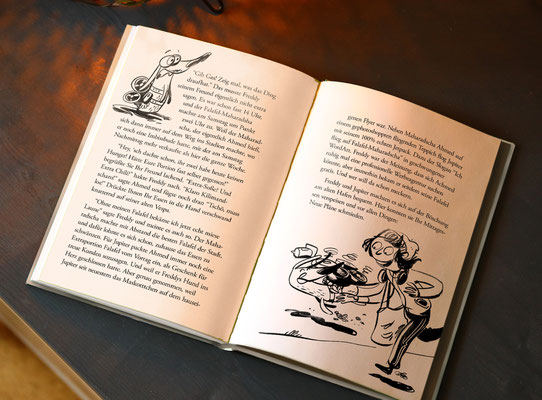 Illustration Kinderbuch "Freddy und Ju" – Illustration storybook 'Freddy and Ju'