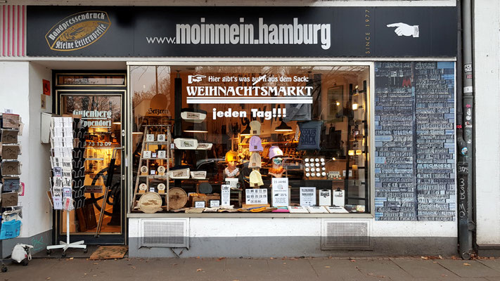 Die Kleine Letternpresse in Hamburg Eppendorf