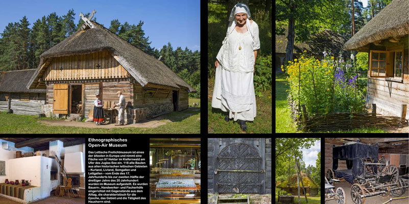 Bildband Baltikum, Estland, Lettland, Litauen, Reisefuehrer, Guide, Raimund Franken, Ethnologisches Open-Air-Museum in  Lettland