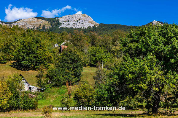 Bauerndorf im Hochland, Montenegro
