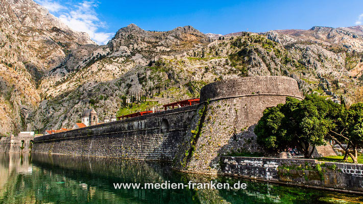 Stadtmauer von Kotor, Montenegro
