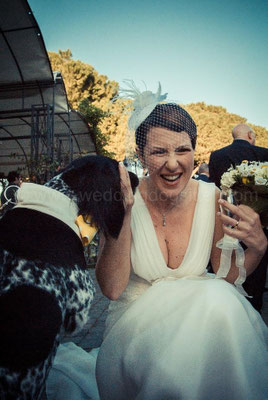 sposa con cane wedding dog roma tenuta sant' eusebio