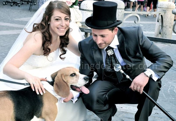 MATRIMONIO WEDDING DOG SITTER ROMA CASTELLI ROMANI TENUTA CUSMANO
