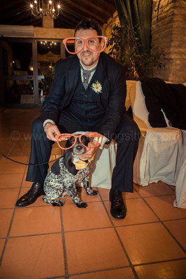 Idee originali per matrimonio 2013 cane con sposo photobooth tenuta sant' eusebio