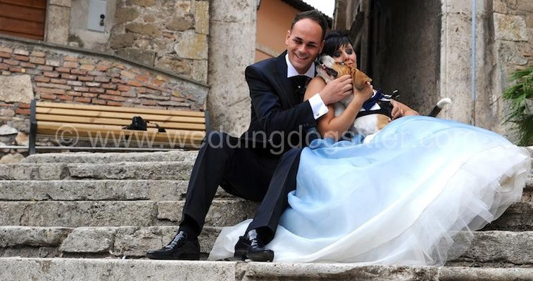SPOSI DI MONTEROTONDO CON IL CANE