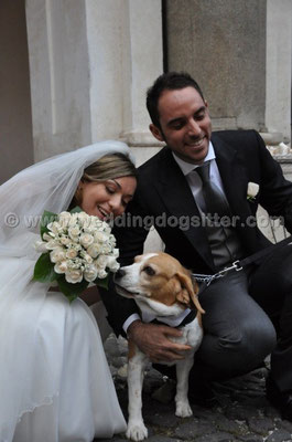 MATRIMONIO WEDDING DOG SITTER ROMA