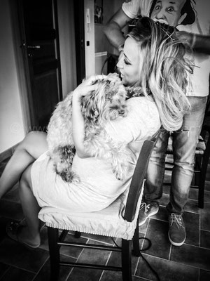 SPOSA CON IL CANE