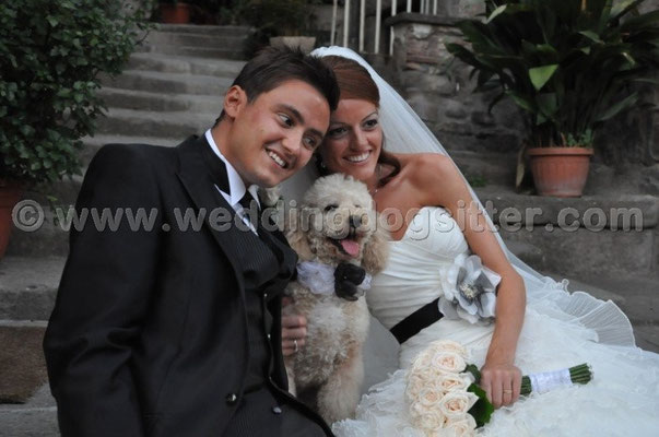 MATRIMONIO WEDDING DOG SITTER VITERBO