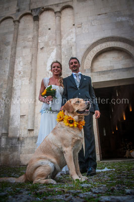 SPOSI CON IL CANE PESCARA WEDDING DOG SITTER