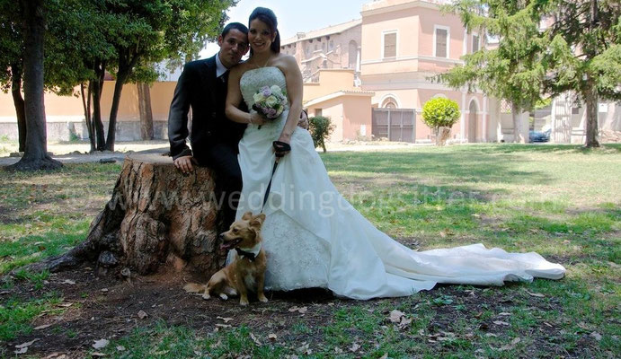 MATRIMONIO WEDDING DOG SITTER ROMA RESIDENZA CASTEL VERDE