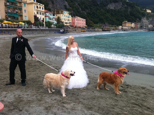 MATRIMONIO WEDDING DOG SITTER LIGURIA MONTEROSSO CINQUE TERRE