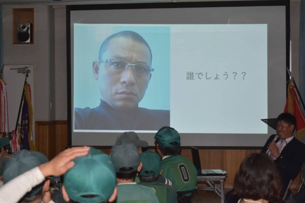 今年の謝恩会はクイズもしたよ。