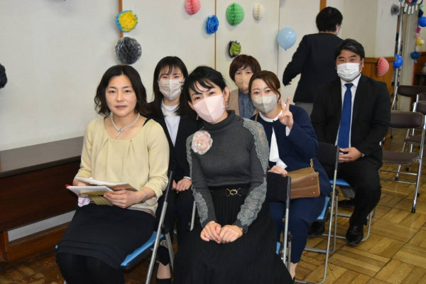 晴れの日の父母