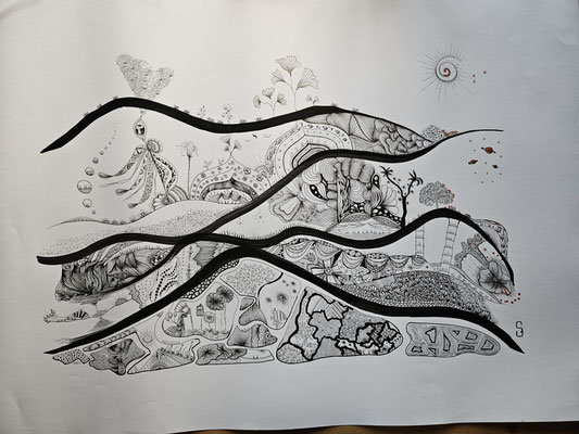 100 x 70 cm - 650 EUR Article 4 Droits de l'Homme