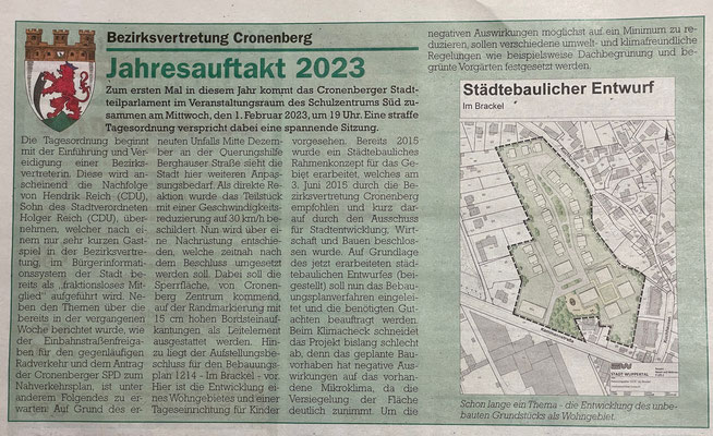 Cronenberger Anzeiger 01.02.2023