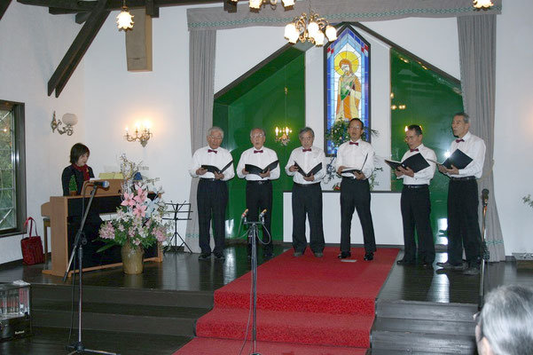20081223 結団当年のクリスマス祝会