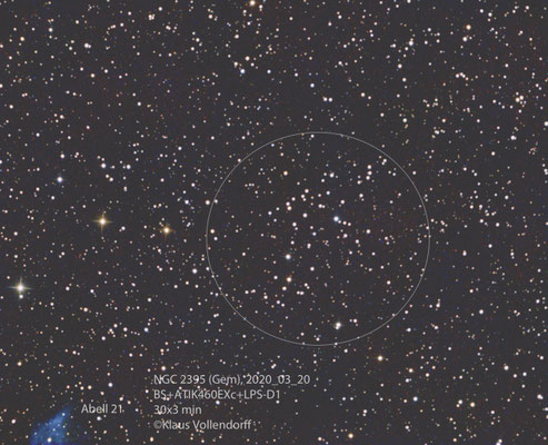 NGC2395 mit BorenSimon 8"f3.6, 700D (mod)+LPS-D1