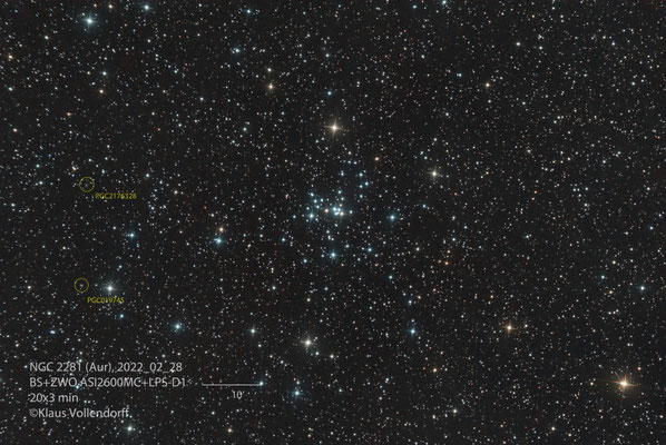 NGC2281 mit BorenSimon 8"f3.6, ZWO ASI2600MC+LPS-D1