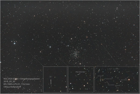 NGC2420 mit BorenSimon 8"f3.6, 700D (mod)+LPS-D1