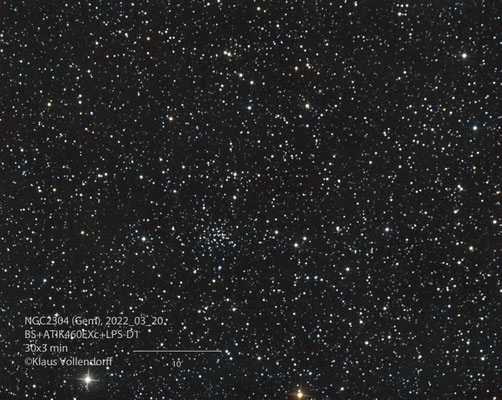 NGC2304 mit BorenSimon 8"f3.6, ATIK460EXc+LPS-D1