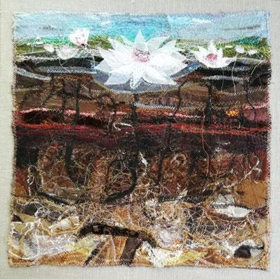 Dörte Putensen, plants energy, 40 x 40 cm 