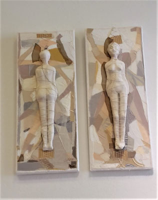 Perspektiven  I und II, je 40 x 25 cm