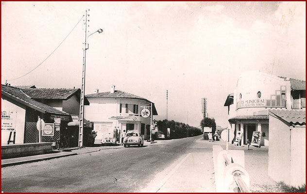 L'ancien cinéma de Vieux-Boucau, en face de la station essence