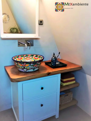 Mexiko Aufsatzwaschbecken MEX4 FRIEDA