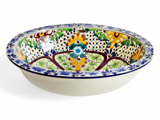 Mexiko Einbauwaschbecken oval - AVENTURA