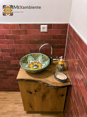 Mexambiente Aufsatzwaschbecken VERANO