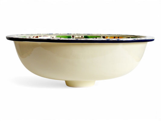 Mexiko Einbauwaschbecken oval - AVENTURA