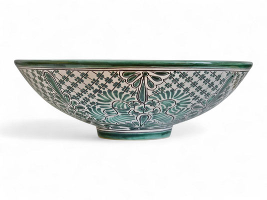 Mexikanisches Aufsatzwaschbecken MEX5 Imperial rund ca. 44 cm