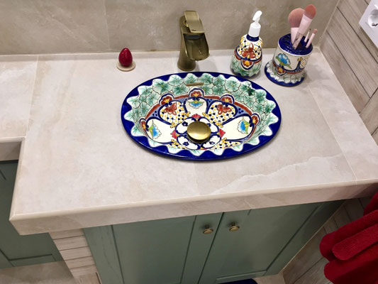 Mexiko Einbauwaschbecken CANCUN