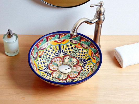 Kleines Aufsatzwaschbecken MEX2 Frida (ca. 35 cm) für Gäste-WC