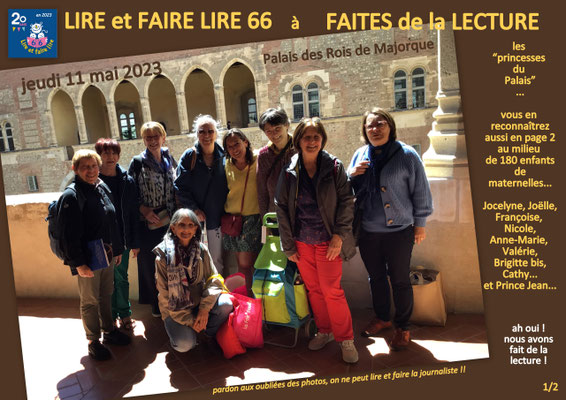 nous aussi, nous avons monté les marches du Palais !