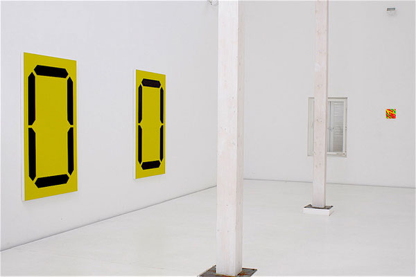 Daniel Schörnig, DISPLAY, 2008, acrylic on canvas, 167 x 100 cm