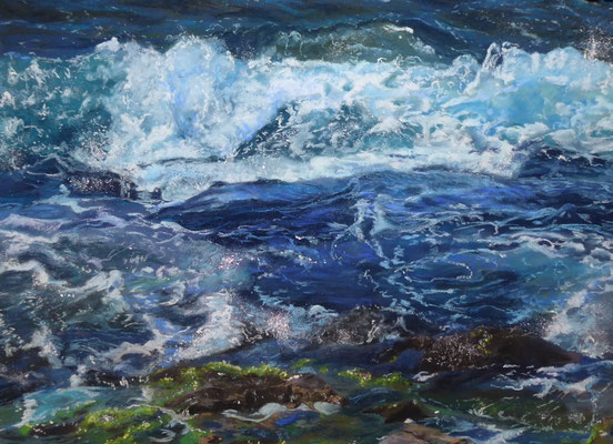 Forces of Nature, Pastell, 40x50cm