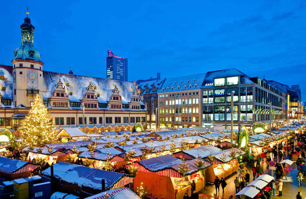 Leipziger Weihnachtsmarkt fotografiert für Leipzig Tourist Marketing - © Dirk Brzoska