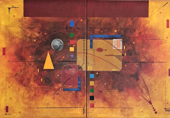 delta - H70xL100 cm - acrylique