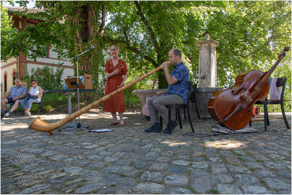 Konzert Bluescht Merian Gärten, Basel