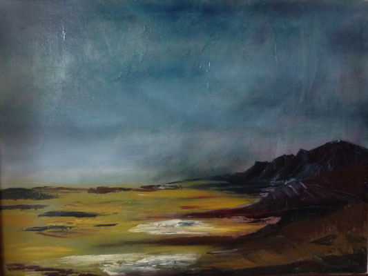 Nr. 4, Öl auf Leinwand, 80x60 cm, Fr. 350.-