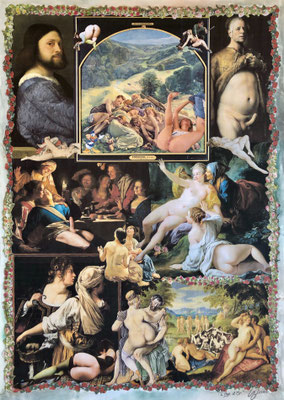 L'Âge d'Or (2021), Collage, ca. 59,5x41cm