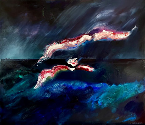 INP 4307 (2023), Öl auf Leinwand, 120x140cm