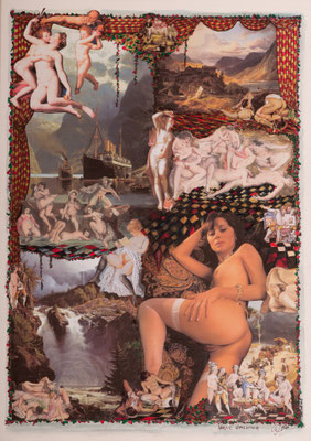 Nordic Stalking (2014), Collage, ca. 56x40cm