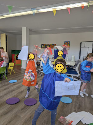 Smiles all around after Science club
