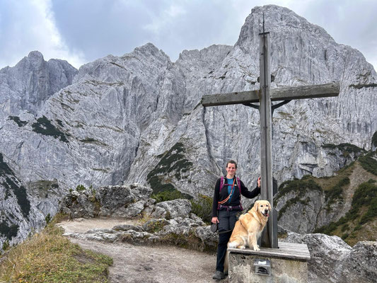 28.09.2025: Rubi ist 10 km gewandert. Von der Griesner Alm (Kirchdorf in Tirol) hinauf zur Stripsenjochhütte und zurück und weiter zur FischbachAlm