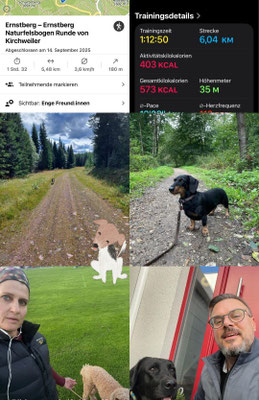 30.09.2025: SaLu Dogs hatmit 31 Hunden insgesamt 171 km für uns erlaufen