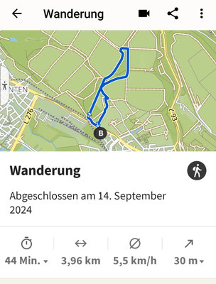 14.09.2024 Kiewies Weg